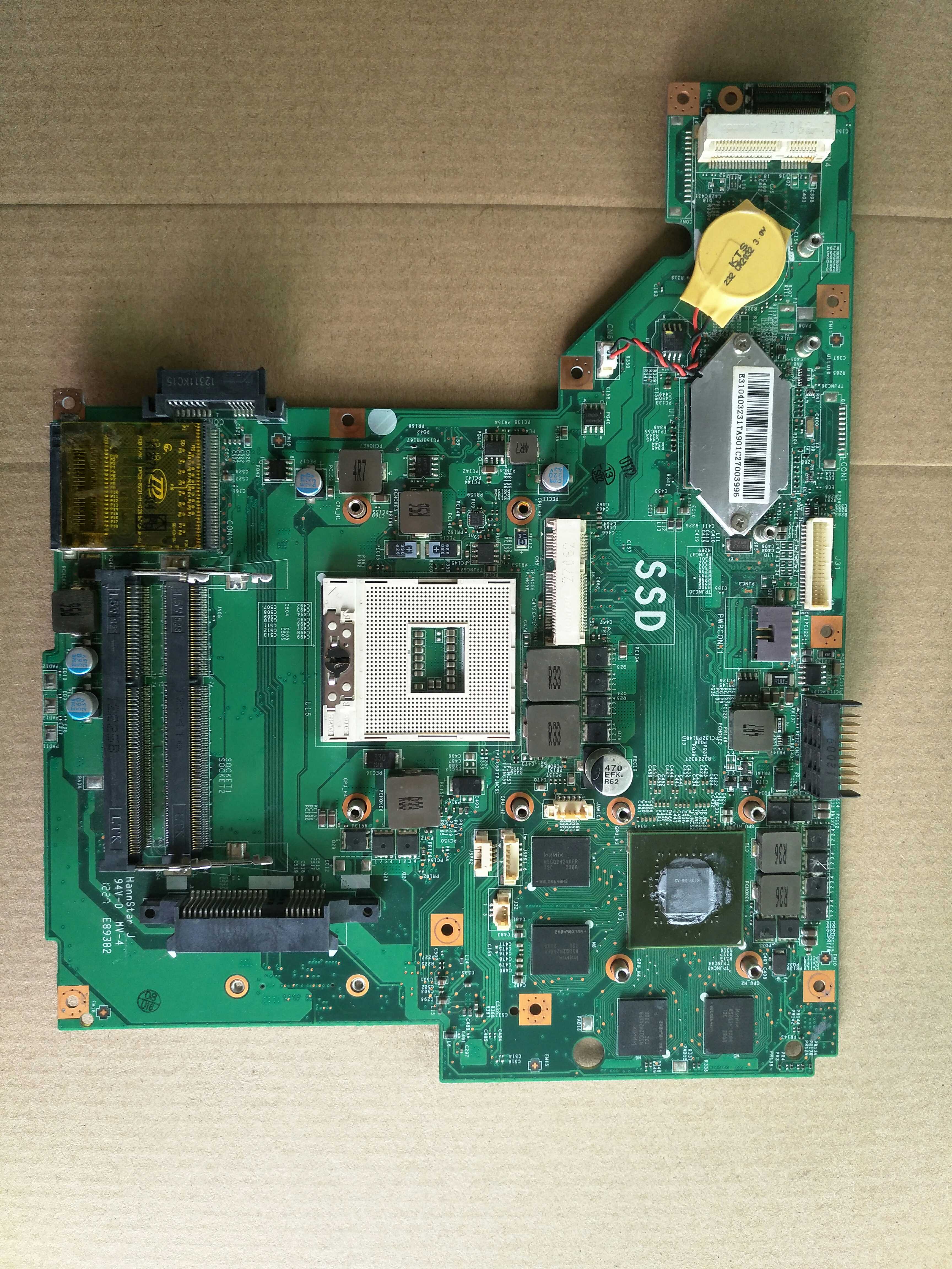 Laptop Motherboard FOR MSI GE620DX GE620 MS-16G51 NON-INTEGRATED